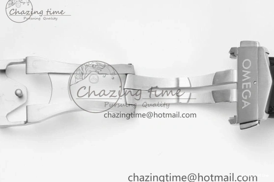 0403 GoAnywhere Constellation Black Ceramic SS 8F 1:1 Best Edition White Textured Dial on Black Gummy Strap A 7803